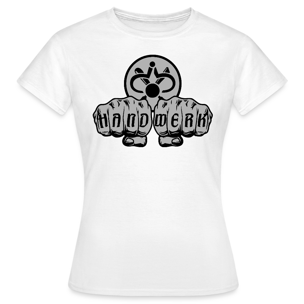 Frauen T-Shirt "Drechsler" Weiß Frauen T-Shirt