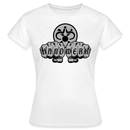 Frauen T-Shirt "Drechsler" Weiß Frauen T-Shirt