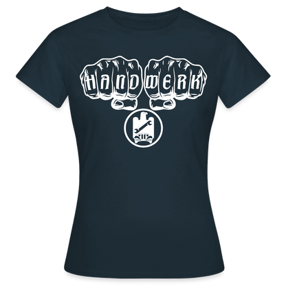 Frauen T-Shirt "KFZ-Mechaniker"-Handwerk Navy Frauen T-Shirt {{ color }}