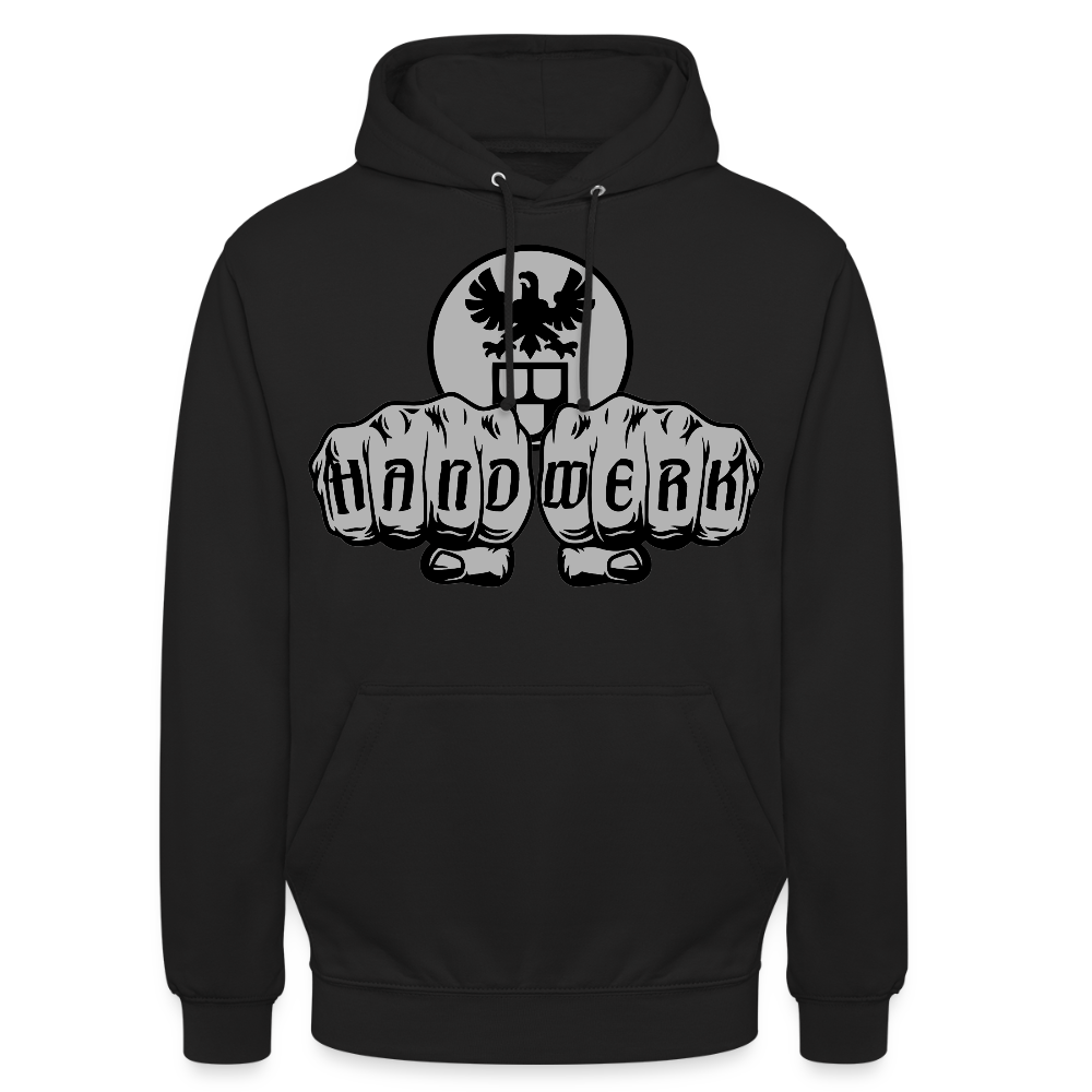 Unisex Hoodie "Maler" Schwarz Unisex Hoodie