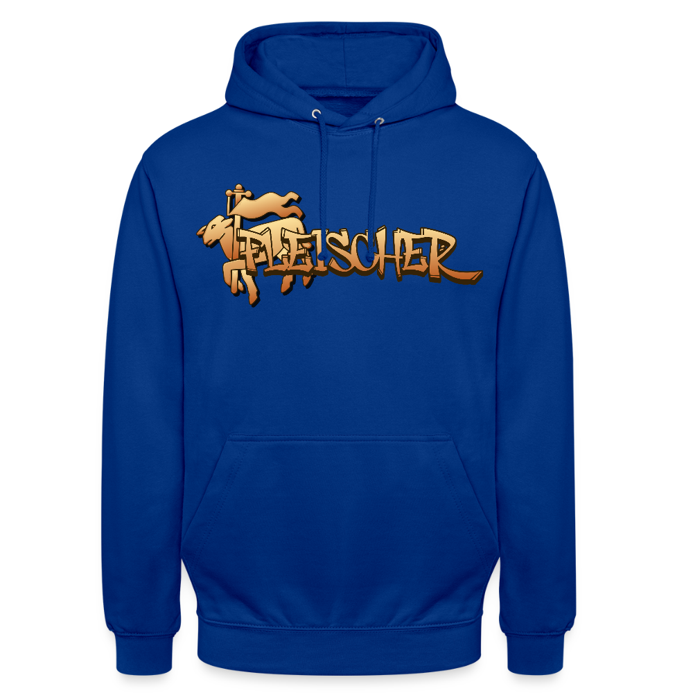 Unisex Hoodie "Fleischer" Royalblau Unisex Hoodie
