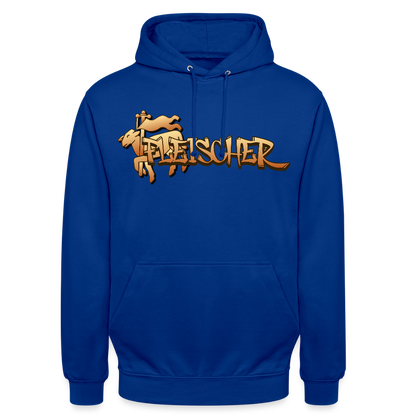 Unisex Hoodie "Fleischer" Royalblau Unisex Hoodie