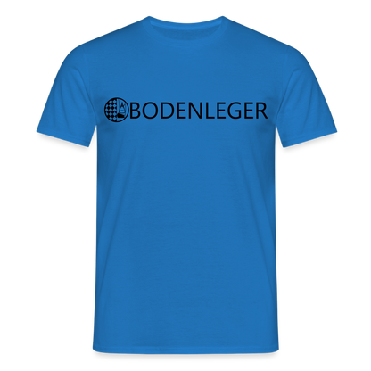 Unisex T-Shirt "Bodenleger" Royalblau Männer T-Shirt