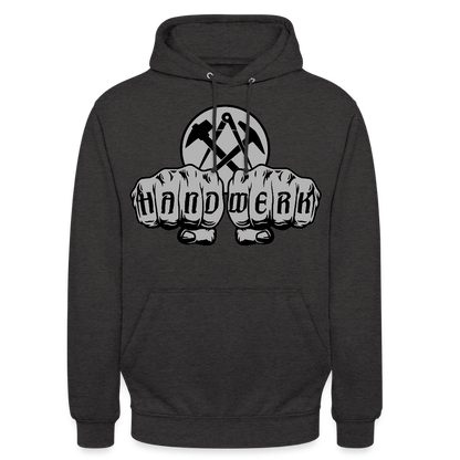 Unisex Hoodie "Dachdecker" Anthrazit Unisex Hoodie