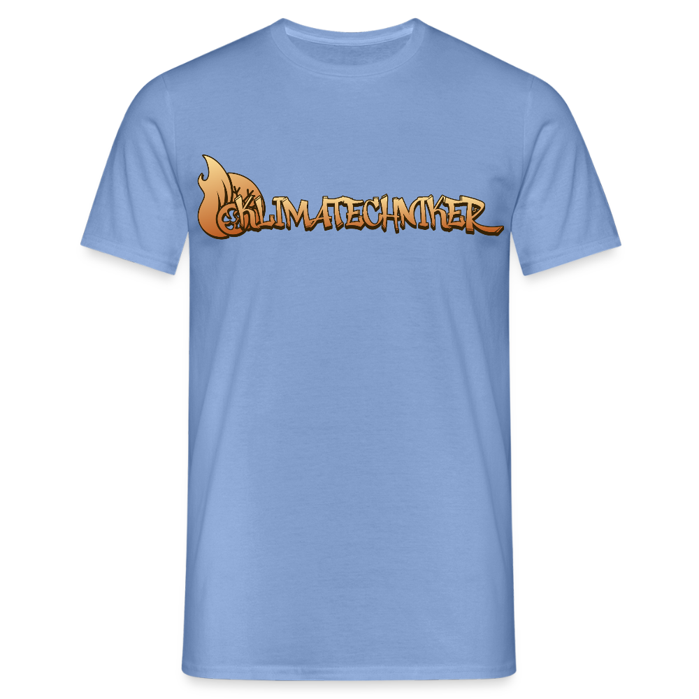Unisex T-Shirt "Klimatechniker" carolina blue Männer T-Shirt
