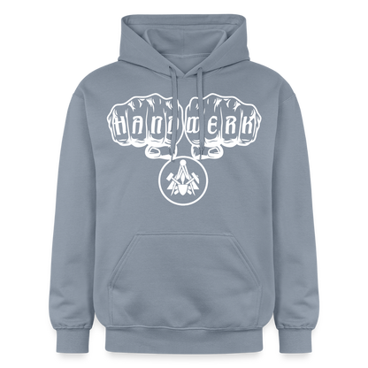 Gildan Unisex Softstyle® "Maurer" Blau Gildan Unisex Softstyle® Midweight Hoodie