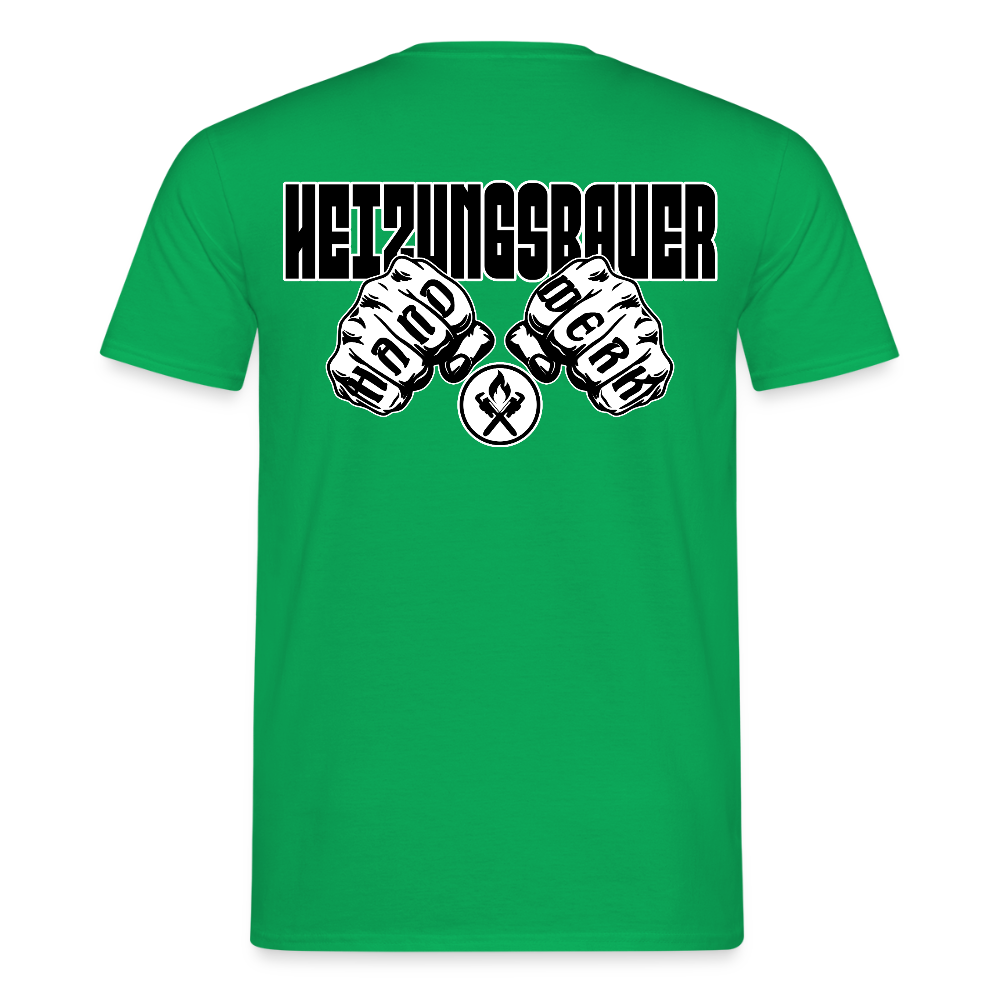 Unisex T-Shirt "Heizungsbauer" Kelly Green Männer T-Shirt