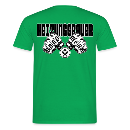 Unisex T-Shirt "Heizungsbauer" Kelly Green Männer T-Shirt