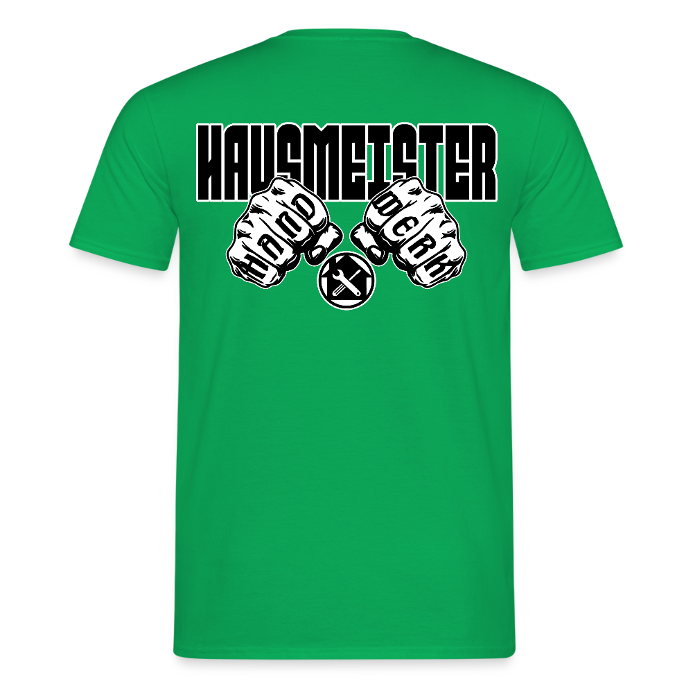 Unisex T-Shirt "Hausmeister" Kelly Green Männer T-Shirt