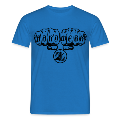 Unisex T-Shirt "Fliesenleger" Royalblau Männer T-Shirt