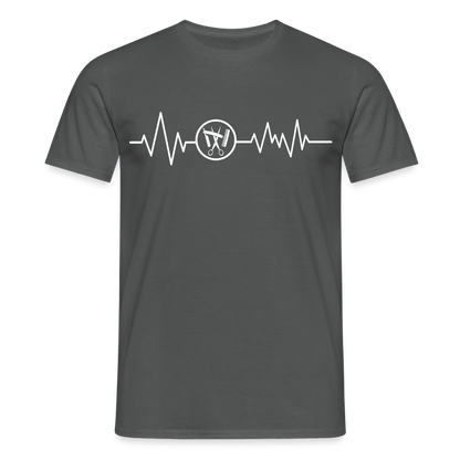 Unisex T-Shirt "Friseur" Anthrazit Männer T-Shirt
