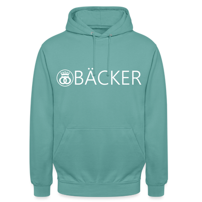 Unisex Hoodie "Bäcker" Pastelltürkis Unisex Hoodie