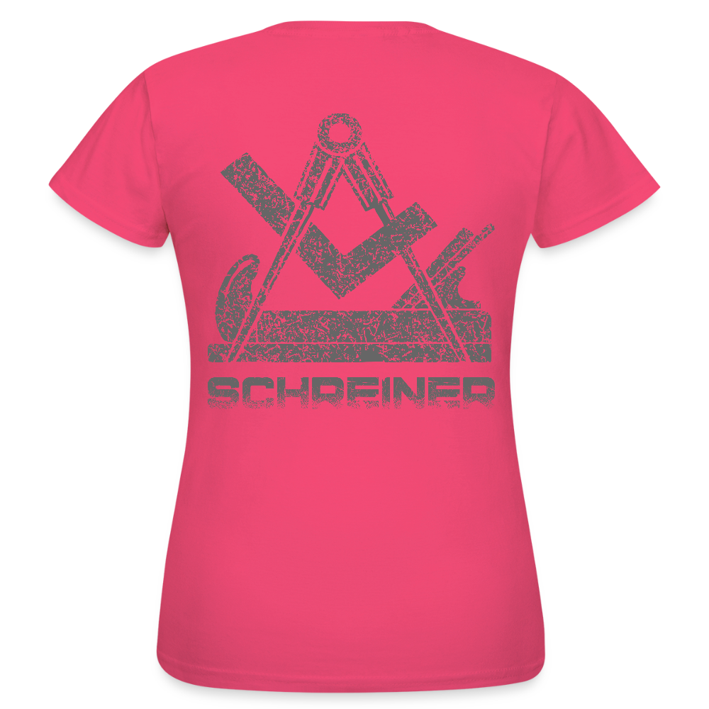 Frauen T-Shirt "Schreiner" Azalea Frauen T-Shirt