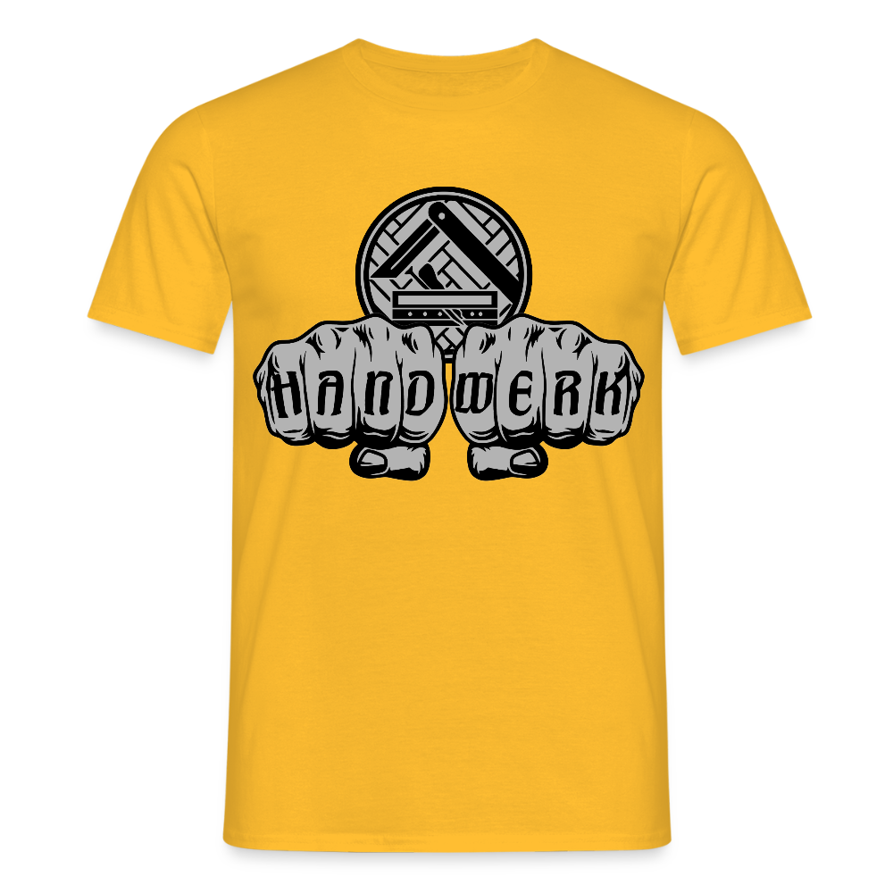 Unisex T-Shirt "Parkettleger" Gelb Männer T-Shirt