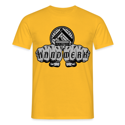 Unisex T-Shirt "Parkettleger" Gelb Männer T-Shirt