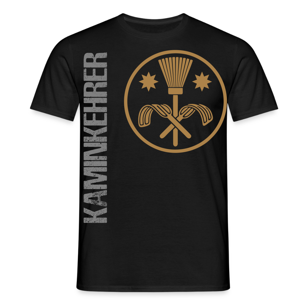 Unisex T-Shirt "Kaminkehrer" Schwarz Männer T-Shirt