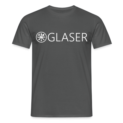 Unisex T-Shirt "Glaser" Anthrazit Männer T-Shirt