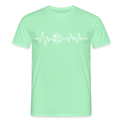 Unisex T-Shirt "Isolierer" Mintgrün Männer T-Shirt