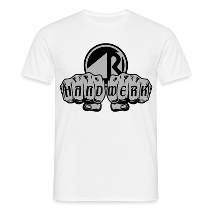 Unisex T-Shirt "Raumausstatter" Weiß Männer T-Shirt