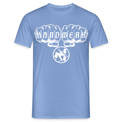 Unisex T-Shirt "Elektriker" carolina blue Männer T-Shirt