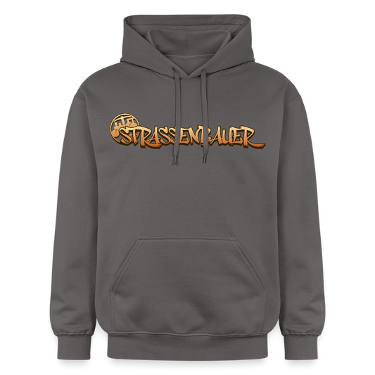 Gildan Unisex Softstyle® "Strassenbauer" Dunkelgrau Gildan Unisex Softstyle® Midweight Hoodie