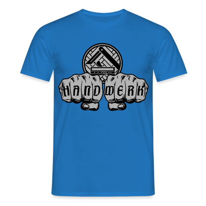 Unisex T-Shirt "Parkettleger" Royalblau Männer T-Shirt