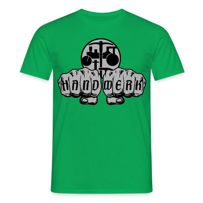 Unisex T-Shirt "Strassenbauer" Kelly Green Männer T-Shirt