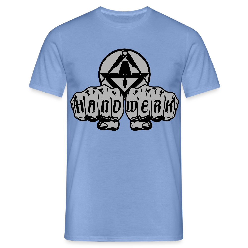 Unisex T-Shirt "Stuckateur" carolina blue Männer T-Shirt