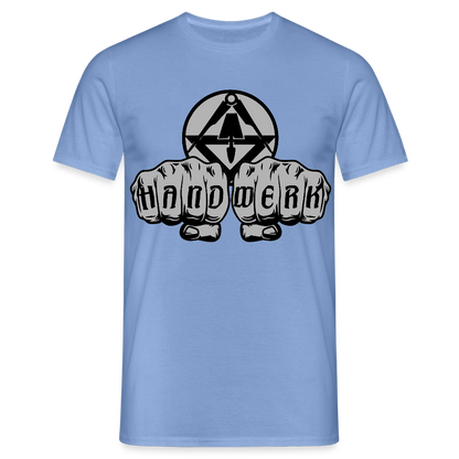 Unisex T-Shirt "Stuckateur" carolina blue Männer T-Shirt