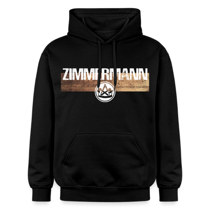 Gildan Unisex Softstyle® "Zimmermann" Schwarz Gildan Unisex Softstyle® Midweight Hoodie