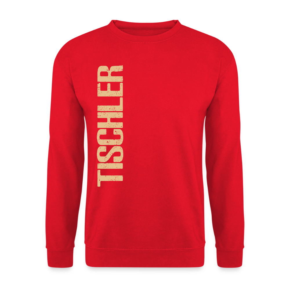 Unisex Pullover "Tischler" Rot Unisex Pullover