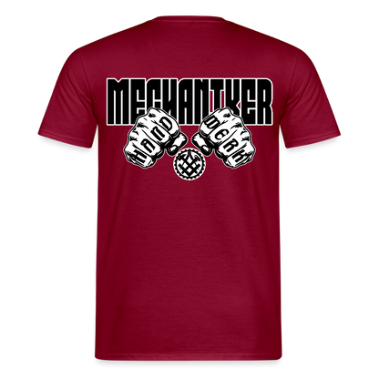 Unisex T-Shirt "Mechaniker" Ziegelrot Männer T-Shirt