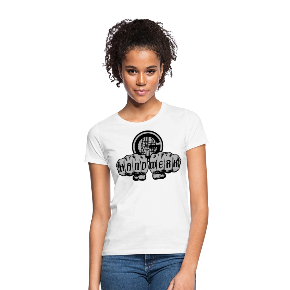 Frauen T-Shirt "Gerüstbauer" - Weiß