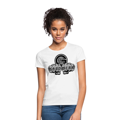 Frauen T-Shirt "Gerüstbauer" - Weiß