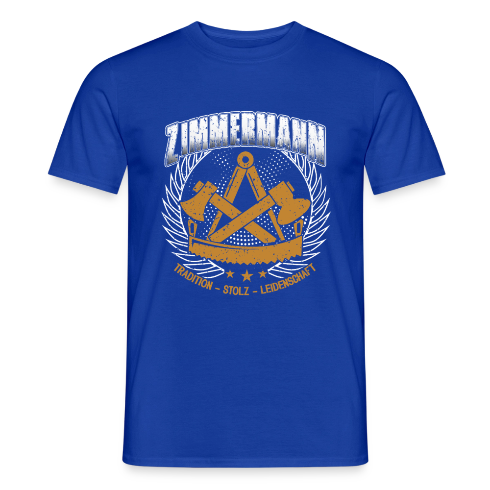 Unisex T-Shirt von Spreadconnect mit Tradition-Design, zeigt das Produkt im Nahaufnahme auf hellem Hintergrund.