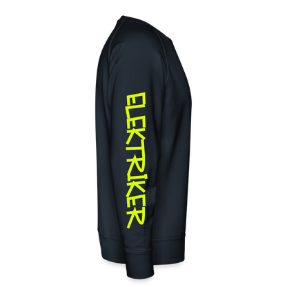 Unisex Premium Pullover "Elektriker" neongelb Männer Premium Pullover
