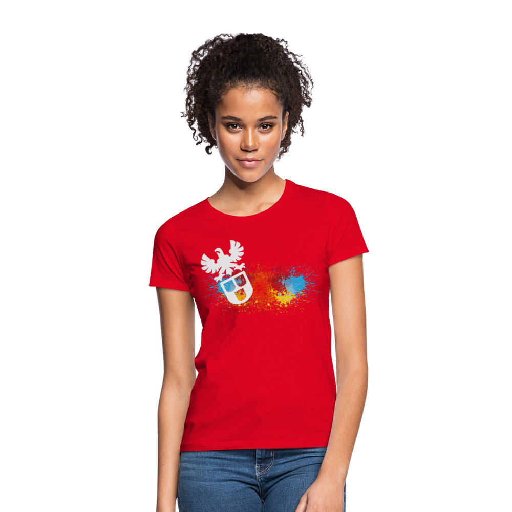 Frauen T-Shirt "Splash-Maler" Frauen T-Shirt