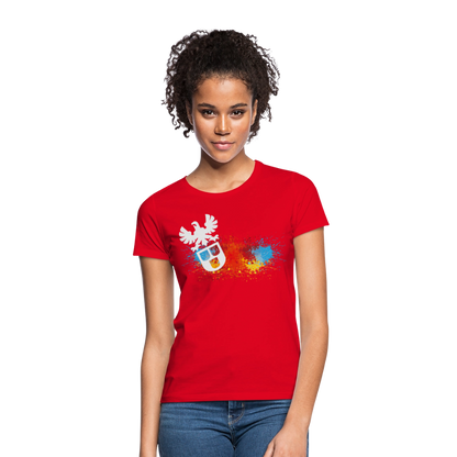 Frauen T-Shirt "Splash-Maler" Frauen T-Shirt