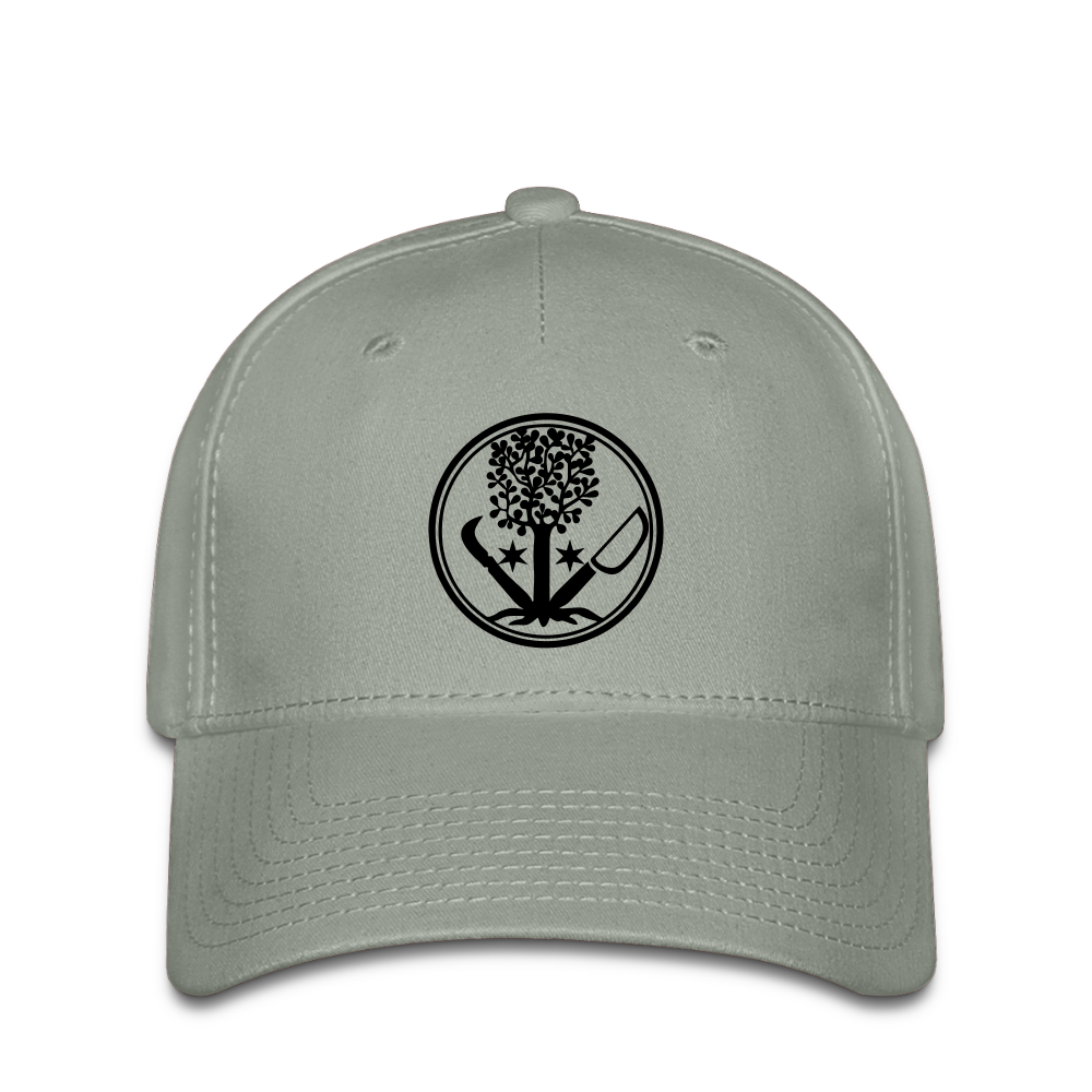 Flexfit Cap "GaLaBauer" Grüngrau Flexfit Cap