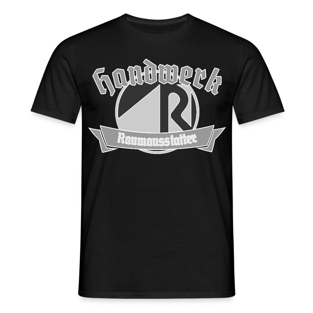 Unisex T-Shirt "Raumausstatter" Schwarz Männer T-Shirt