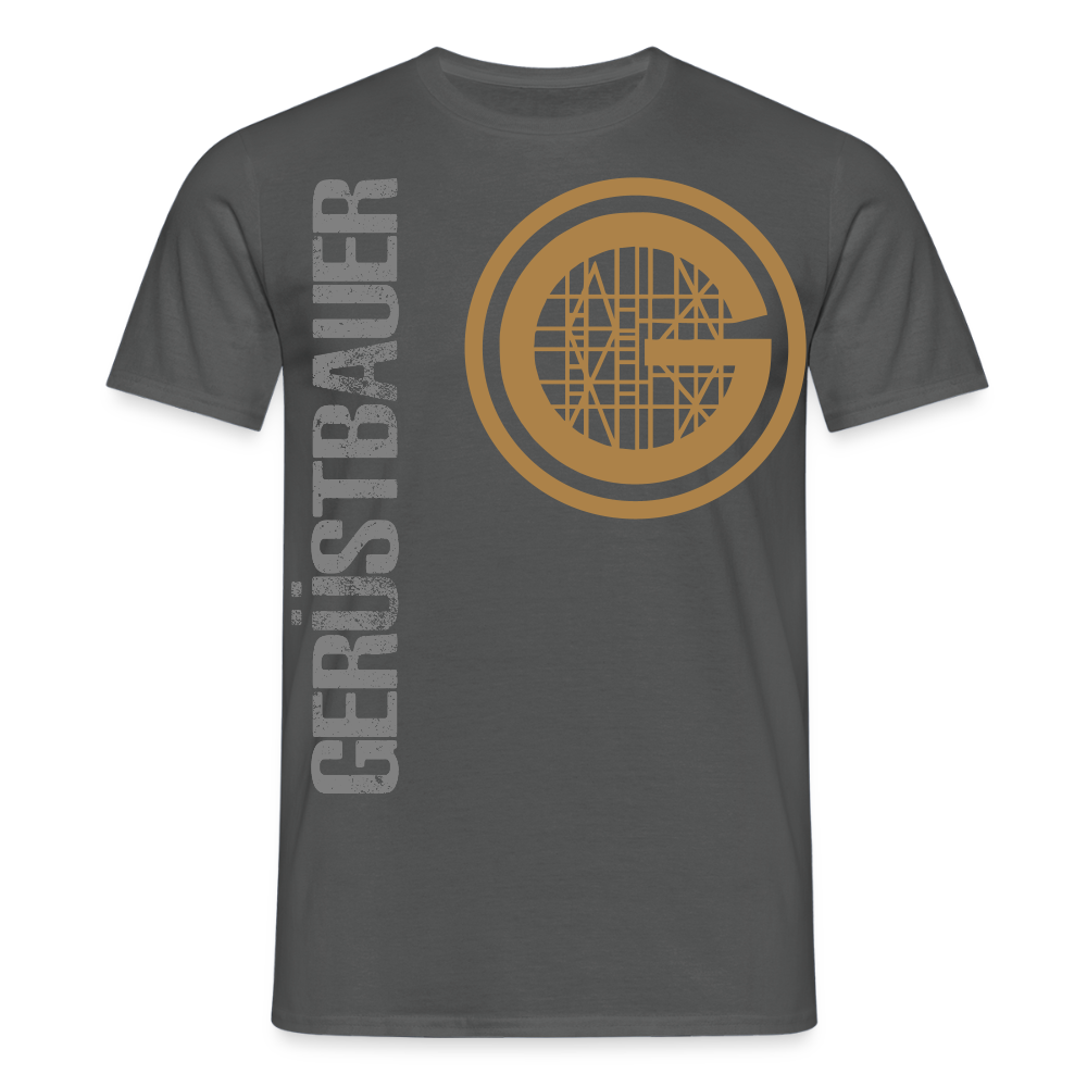 Unisex T-Shirt "Gerüstbauer" Anthrazit Männer T-Shirt