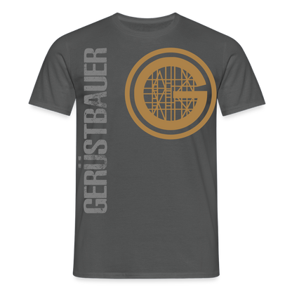 Unisex T-Shirt "Gerüstbauer" Anthrazit Männer T-Shirt