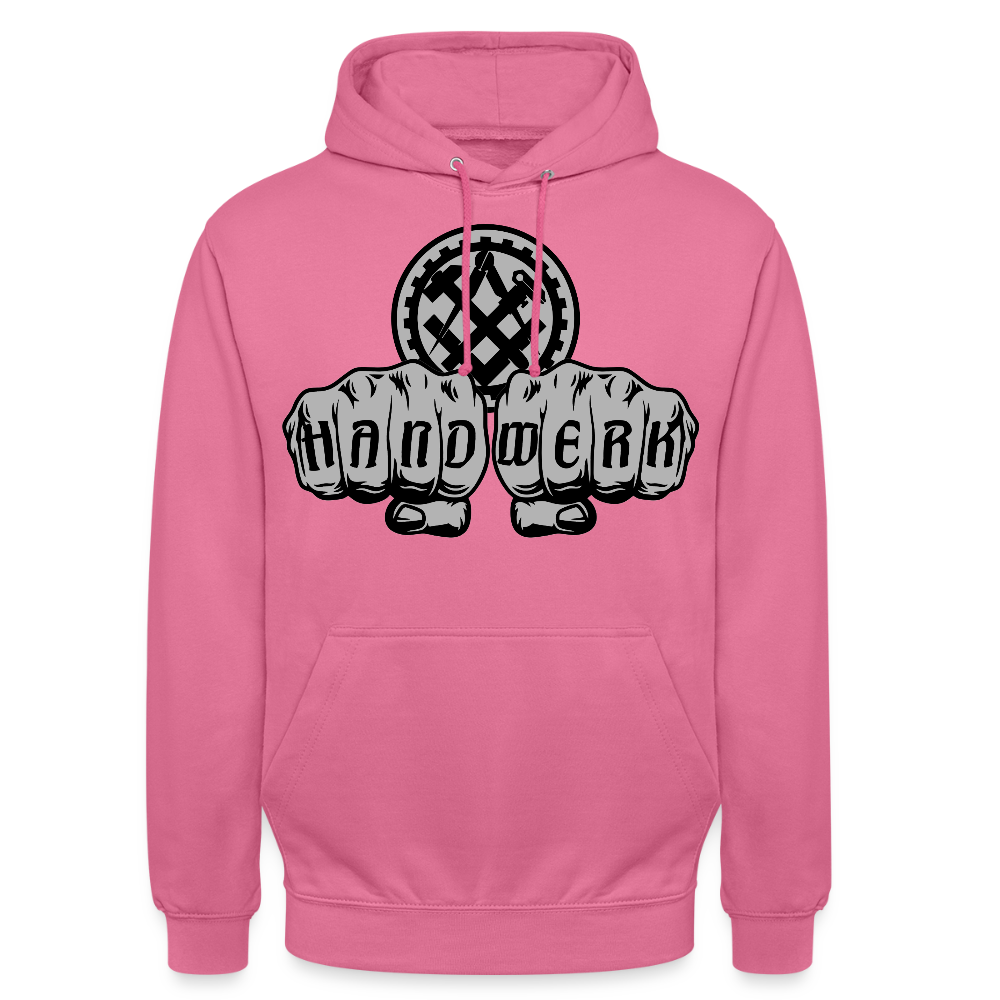 Unisex Hoodie "Mechaniker" Pink Unisex Hoodie