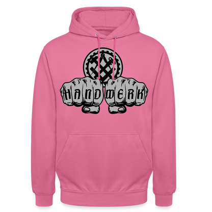 Unisex Hoodie "Mechaniker" Pink Unisex Hoodie