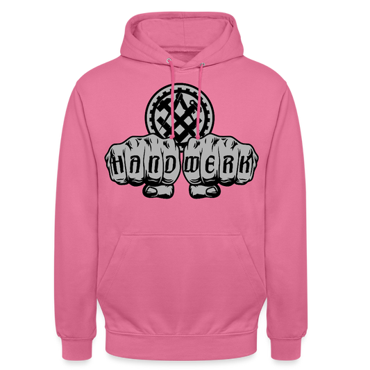 Unisex Hoodie "Mechaniker" Pink Unisex Hoodie