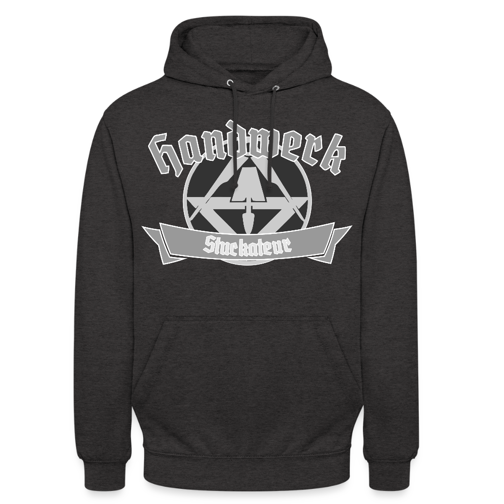 Unisex Hoodie "Stuckateur" Anthrazit Unisex Hoodie