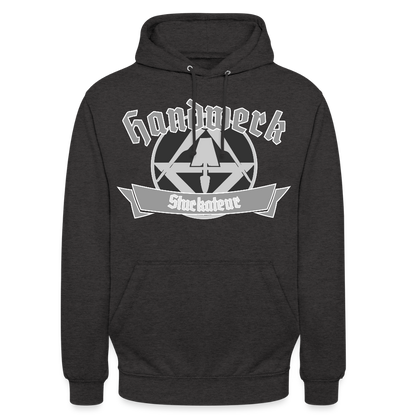 Unisex Hoodie "Stuckateur" Anthrazit Unisex Hoodie