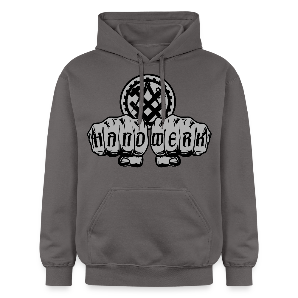 Gildan Unisex Softstyle® "Mechaniker" Dunkelgrau Gildan Unisex Softstyle® Midweight Hoodie