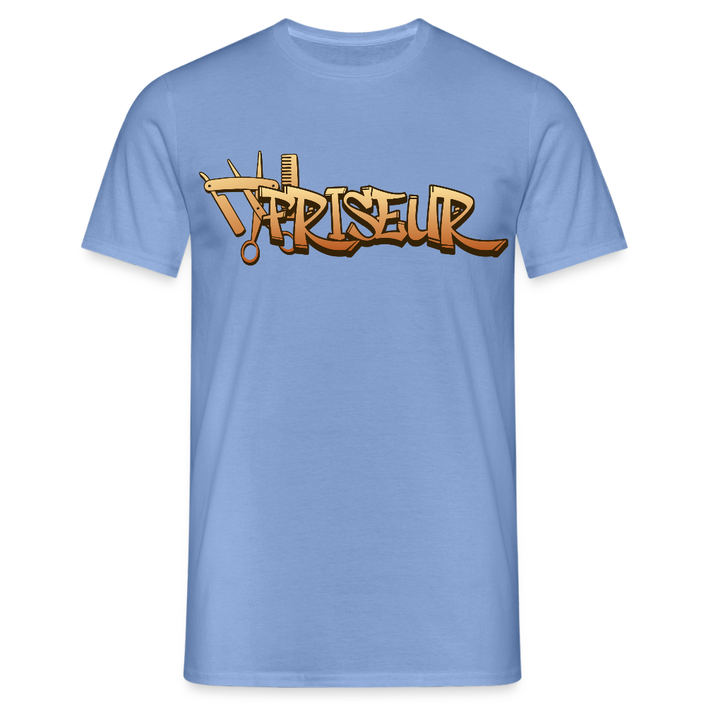 Unisex T-Shirt "Friseur" carolina blue Männer T-Shirt