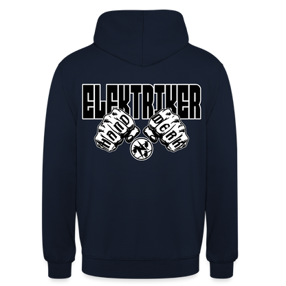 Unisex Hoodie "Elektriker" Navy Unisex Hoodie